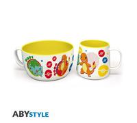 Set Petit Dejeuner Mug Bol Pokemon Pikachu