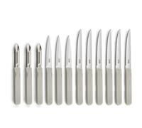 Set petite coutellerie - Pradel Essentiel - Energy Ecru - 12 pièces - Inox - Écru