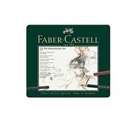 FABER-CASTELL PITT MONOCHROME Set medium, étui de 21 pièces