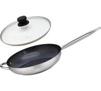 Set Poêle 32 cm céramique sans et couvercle Profi Therm Platinum Elo
