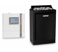 Set poêles de sauna Harvia Combinator 6 kW avec EOS ECON H2