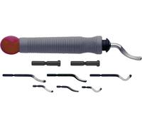 Set poignée universelle + lames d'ébavurage Exact 60003
