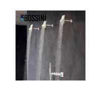 Set pomme de tête 100mm orientable blanc mat Apice Spot - Bossini HH1000045