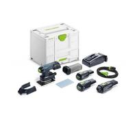 Set ponceuse vibrante hybride RTSC 400 3.0 I-SET - FESTOOL - avec 2 batteries 18V 3.0Ah - chargeur - accessoires - Systainer - 57813