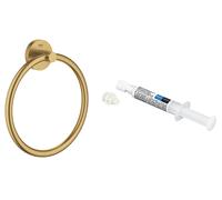Set porte-serviettes Grohe Start 41174GN0, colle Grohe QuickGlue 41127000