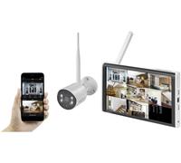 Sygonix Kit caméra de surveillance sans fil SY-5046554 8 canaux 1 caméra 1920 x 1080 pixels 2.4 GHz