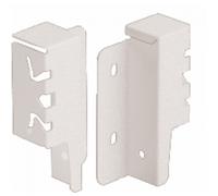 Set raccord HETTICH ArciTech pour paroi arrière blanc - 94 mm - 9149279