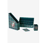 Set rangement bureau Ecusson vert / bleu TU