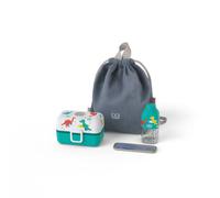 Set repas goûter enfants bleu