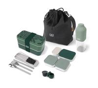 Set repas lunch box rectangle 1l graphic jungle