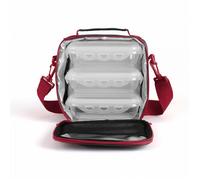 Set sacoche lunch box LIVOO SEP126R, Isotherme pour conserver vos aliments 6h au frais, avec 3 tupperware hermétiques de 580 ml G