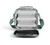Set sacoche lunch box LIVOO SEP126V, Gris et vert Isotherme pour conserver vos aliments 6h au frais, avec 3 tupperware G