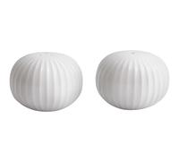 Set salière et poivrier HAMMERSHOI, set de 2 pc, blanc, Kähler