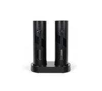 Livoo Set salière et poivrière électriques MEN439N 110 ml meule céramique USB-C rechargeable noir