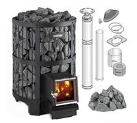 Set Sauna Poêles À Bois Harvia Legend 240 Sl Des Pierres Et Cheminee