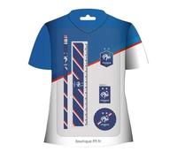 Set Scolaire Fff - Crayon - Gomme - Taille-Crayon - Règle 15 Cm - Collection Officielle Equipe De France De Football