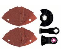 SET Starlock Universal, 13 pièces, pour Multi-cutter, Wood and Metal Bosch Accessories 2609256977 N/A
