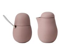 Set sucrier et crémier NINA, brun poudré, Viva Scandinavia