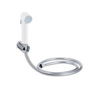 GROHE Douchette de bidet Tempesta-F - 1 jet, support mural et flexible 1,25m, chrome/blanc 26356IL0