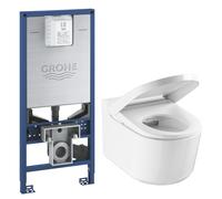 Set toilette lavante Grohe Sensia 36507SH0, châssis encastré Grohe Rapid SLX 39596000