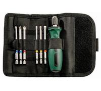 Set tournevis 7 embouts en étui souple METABO - 626723000