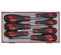 Set tournevis TT1 tray Plat- PH- pz 7 pièces Teng Tools TT917N