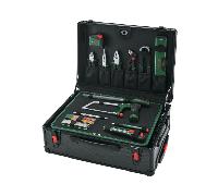 Bosch Mallette à outils roulante 1600A02ZB4 - 119 pièces