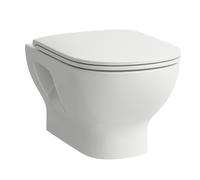 Set WC LAUFEN LUA, wc suspendu BASIC avec siège de WC et couvercle, fixation apparente, H8660810000001