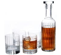 Set Whisky Bach 5pcs Service à Whisky En Verre Cristallin - Billiet - Bormioli
