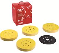 Set de démarrage papier abrasif FLEX D225 ST-Set VE5 mur/plafond Xtreme