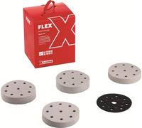 Set2 Abrasifs Mousfelx D125 St-set:2xpsored-rd+25xp60+25xp80+25xp120 +25xp150 - Flex