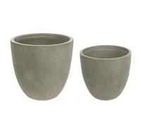 Set2 P.Vase Brush Low Sage