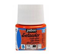 Setacolor 45 Ml 3d Effet Daim - Orange, Péo, Classic Textile Couleurs, De La Soie