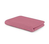 SETEX Couverture en piqué gaufré, Polyvalente, en 100% Coton, Convient comme Plaid, Couvre-lit, Couverture d'été, Couverture d'extérieur et Plus Encore, 150 x 200 cm, Rose