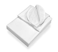 SETEX Protège matelas molletonné plat à élastiques, Imperméable, 200 x 200 cm, Generation, Blanc, MOFR 200200 001 002