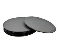 Sets de Table en Ardoise - Naturel/Rond - Lot de 6