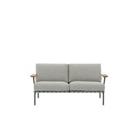 Muuto Canapé Settle 2 places Ribbed Weave 2 Dark green