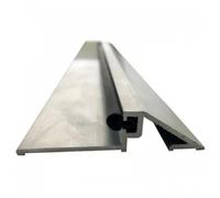 Seuil - aluminium brut - pour bâtiments publics - 4 m Quincadécor