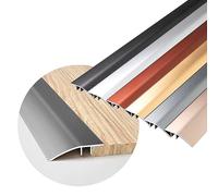 Seuil De Porte Barre Pour Sol Irrégulier/Bords Tapis, Profil De Transition Barre De Seuil De Porte Pour Planchers Stratifié Pour D'entrée/Balcon/Portes, Robuste Bande Transition Avec Adhésif