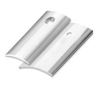Seuil demi-bombé pré percé - 30 mm x 250 cm - Inox - ELTON - 0010125012C Inox