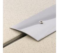 Seuil plat à visser inox 70 x 2700 mm DINAC 2011110