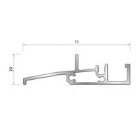 Seuil SP20 pour portes-fenêtres bois BILCOCQ