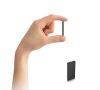 Seulement 0,48 cm d'épaisseur, mini enregistreur à activation vocale, enregistreur audio numérique, petit appareil d'écoute, micro dictaphone, STTWUNAKE