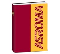 Seven Agenda scolaire Roma standard 12 mois, jaune rouge, couverture rayée, produit officiel, accessoires sac à dos, garçon