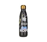 Seven Gourde Lilo & Stitch Thermique, Noire, Maintien de la température jusqu'à 24 h, Bouteille d'école et de Loisirs, Fille et Fille, Noir, Moderne