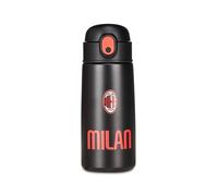 Seven Gourde thermique AC MILAN pour garçons, acier inoxydable bpa free, maintien de la température : chaud 12h/froid 24h, enfant, garçon, football, produit officiel, idée cadeau