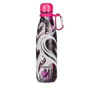 Seven Gourde thermique 500 ml, inox blanche, sans BPA, étanche, maintien chaud 12h reddo 24h