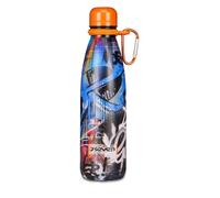 Seven Gourde thermique, orange, 500 ml, en acier inoxydable, Bpa libre, étanche, maintien de la température chaude 12h reddo 24h, réutilisable, pour enfants et adolescents, école, sport, voyage