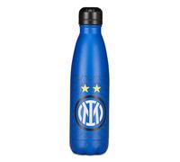 Seven Inter Gourde Thermique en Acier Inoxydable, Bleu, Maintien de la température jusqu'à 24 h, Bouteille d'école et de Loisirs, garçon, Football, Bleu, Moderne