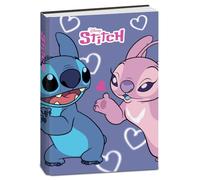 Seven Lilo et Stitch Agenda scolaire standard 10 mois, 352 pages, format 14,5 x 20,6 cm, violet, pour enfants et adolescents